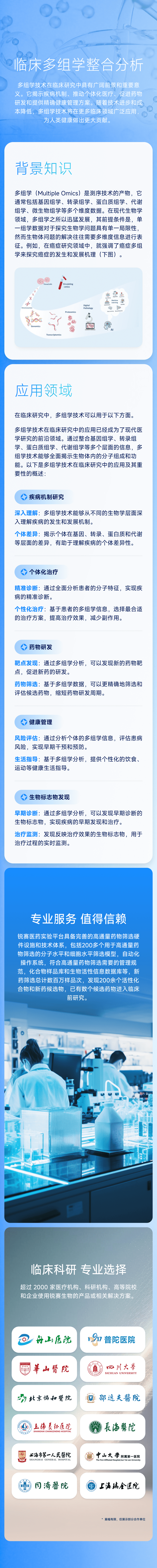 临床多组学整合分析